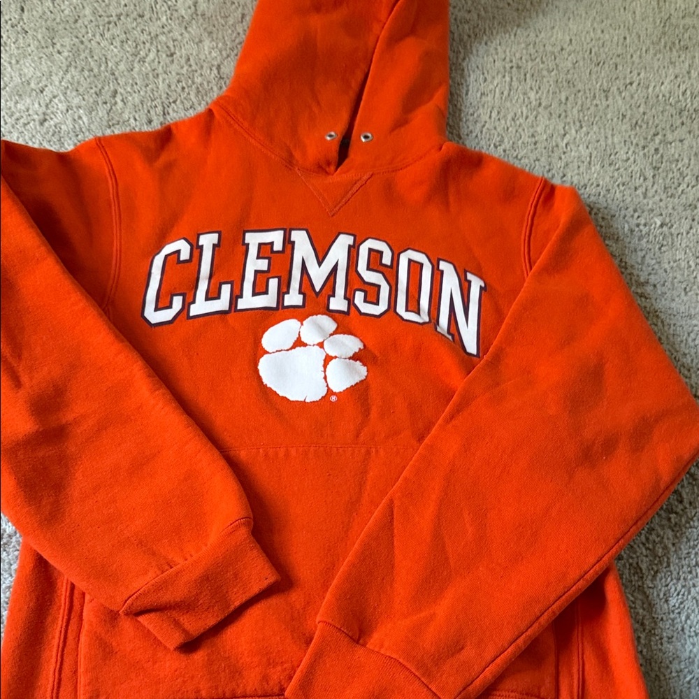Russell Athletic Vibrant Orange Hoodie
